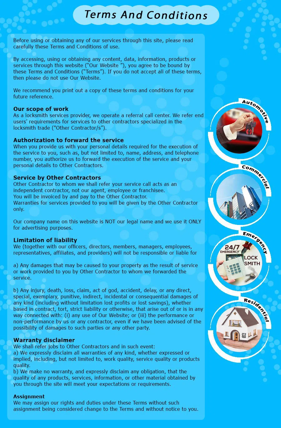 Boulder Locksmith Store, Boulder, CO 303-357-8329 - TermsAndCondition-13